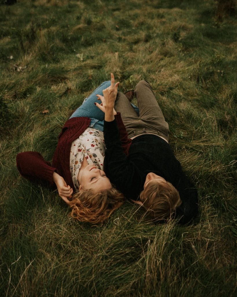 Whimsical, cottage-core engagement session.Practical Tips for Planning Your Wedding 