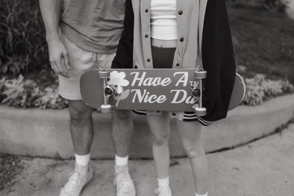 Skateboard Couples Session